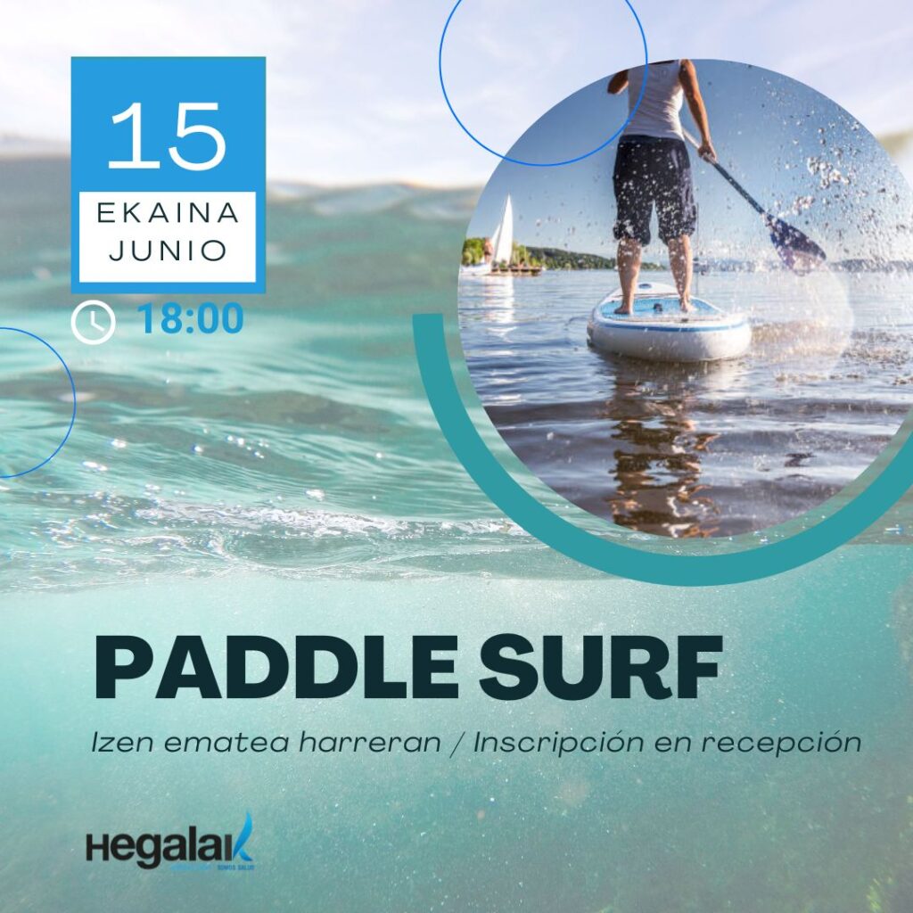 Paddle surf